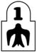 Hand Stamp for Trade Gun,
Ketland Proof or Maker's mark for Trade Guns, 
hardened steel, made in the USA,
by Track of the Wolf, Inc.